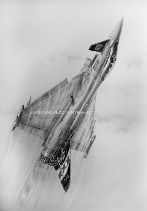 aviation art Typhoon display 2014