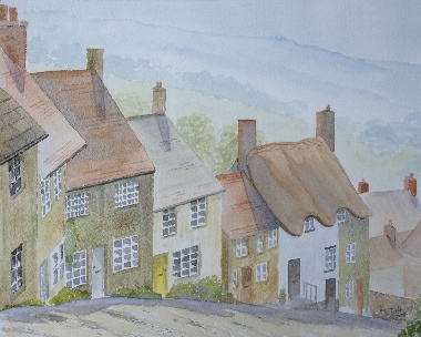 watercolour painting, Shaftesbury